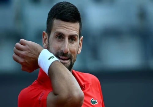 Djokovic is 'fine' after dramatic Rome Open bottle smash